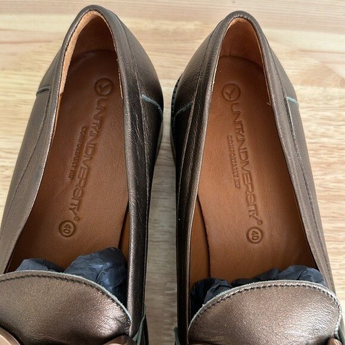 Mocasín de cuero Unity in Diversity - Martucci - Café (talla EU 40 / US 9) a621381 - - Imagen 5 de 8