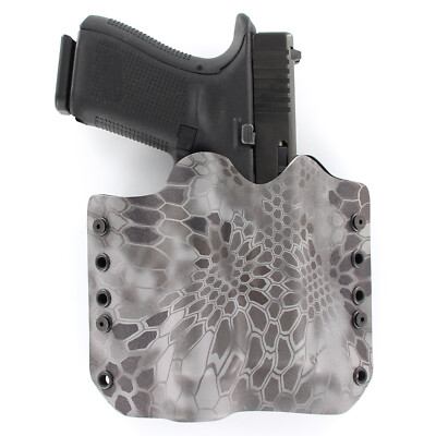OWB Kydex Holster for Hanguns with OLIGHT PL-2RL BALDR - KRYPTEK RAID