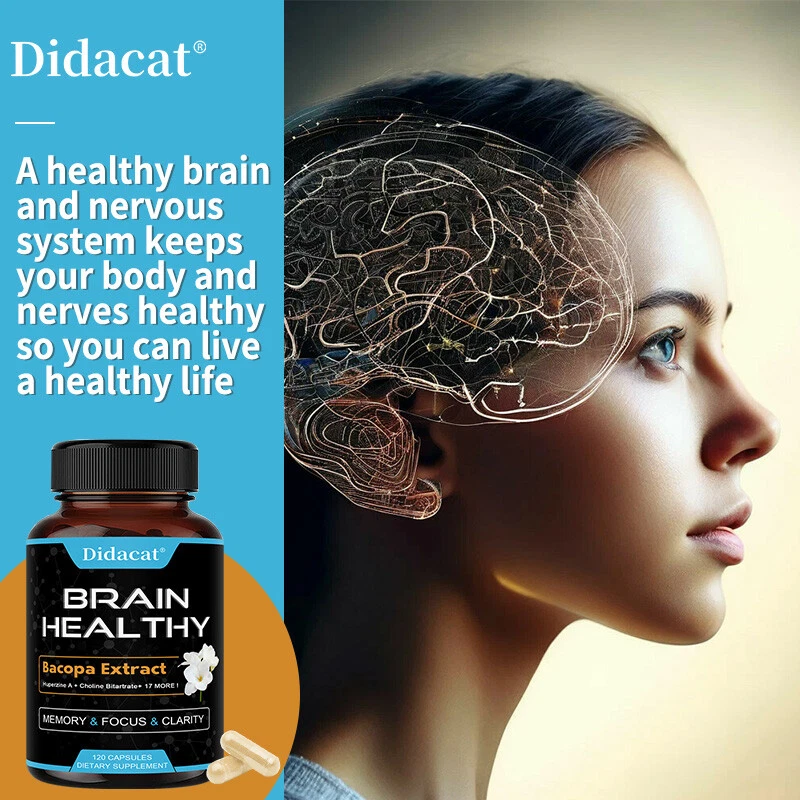 Gehirngesundheit Nootropikum Fokus Energie Gedächtnis & Klarheit - Bild 4 von 4