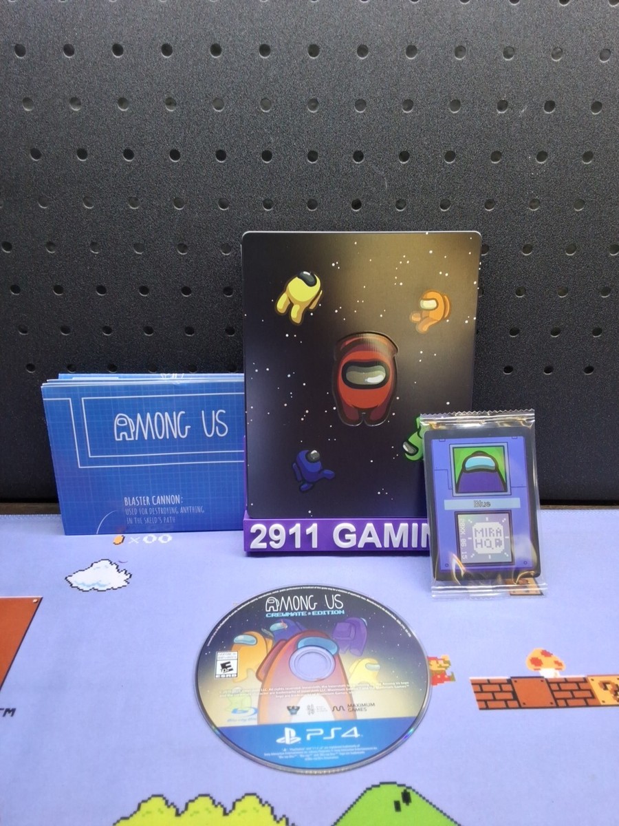 Among Us Crewmate Edition | Collector's Steelbook, MIRA HQ card