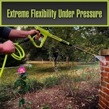 Flexzilla HFZPW426100Q-E 4200 PSI, 100' Pressure Washer Hose, 3/8 in. x 100...