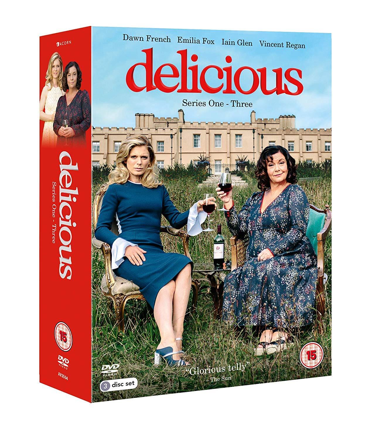 Delicious Series 1-3 Complete Box Set (DVD) Dawn French Emilia Fox Vincent Regan