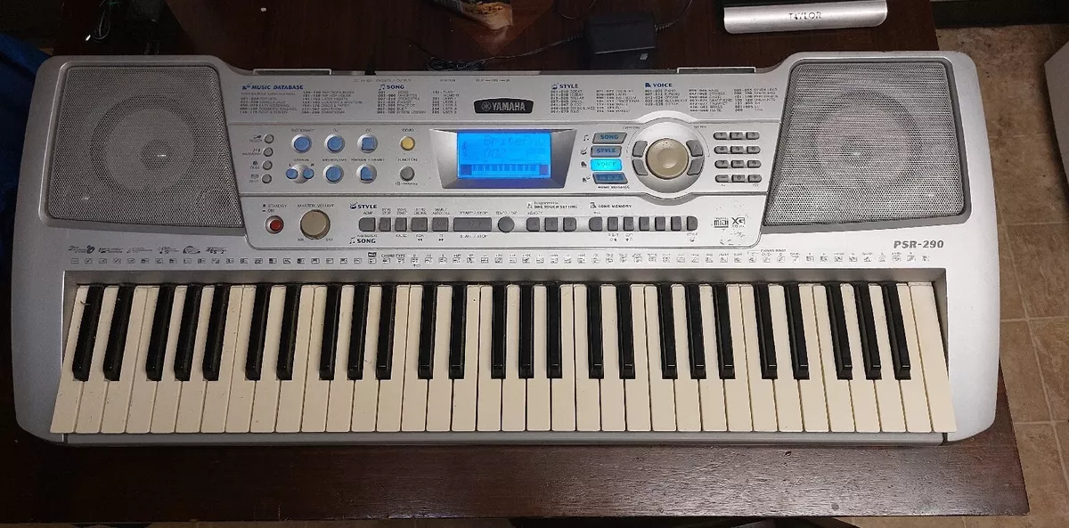 Yamaha PSR 290 Keyboard Works Great Sound eBay