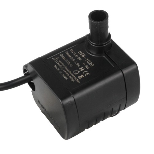 12V Water Pump Quiet 240L/H Brushless Motor Submersible Pool Water Pump RF/USB - Picture 12 of 14