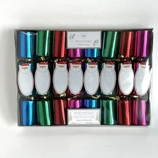 Pier 1 Imports Party Crackers Diablotins Santa Face (8) New Christmas Dinner Fun