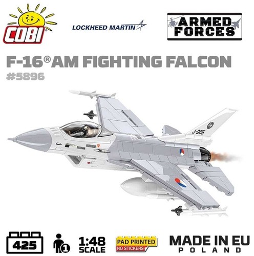 F-16 AM Fighting Falcon plane brick model - COBI 5896 - 425 bricks - Picture 5 of 10