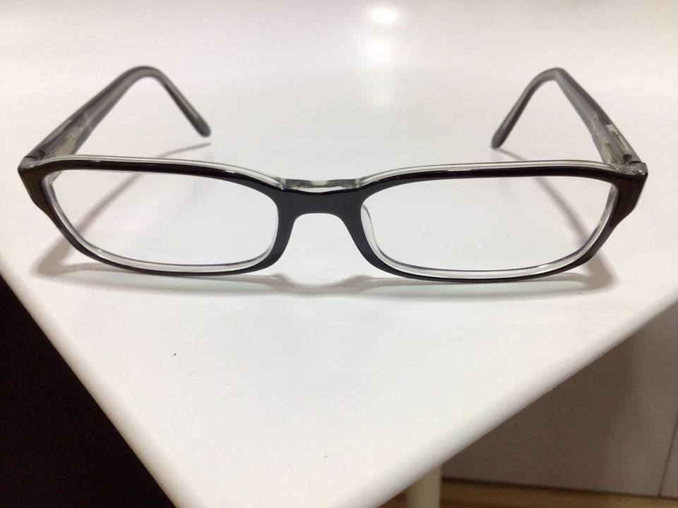 $365 BVLGARI Hombre’s NEGRO Anteojos/Marco de Gafas (54-16 135) Foto 3 de 4