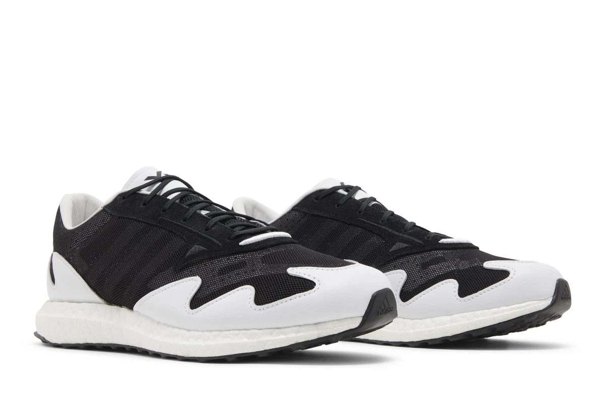 Adidas Y-3 Rhisu Run Black White for sale | eBay