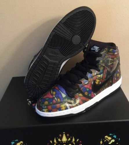 nike sb dunk stained glass