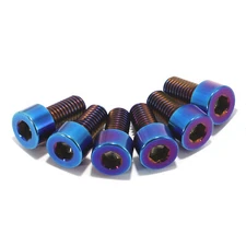 TARAZON 6Pcs Titanium Bolts Screws for Rear Sprocket For SUR-RON Ultra Bee 23-up