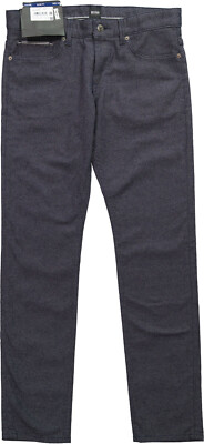 NEU !! HUGO BOSS Herren Stretch Hose blau meliert Gr. W40 / L32