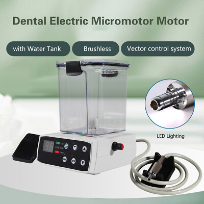 NSK Style Dental Electric Micro Motor Brushless Motor Handpiece Lab Practice po