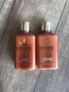 hempz pumpkin spice lotion