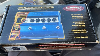 Line 6 MM4 Modulation Modeler Mint In Box Manual