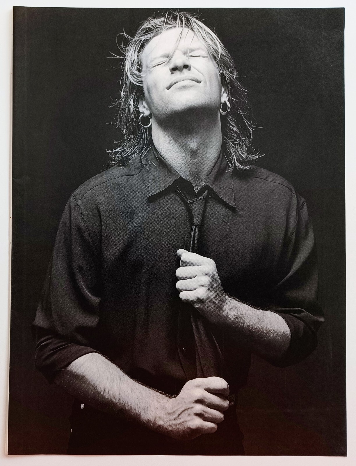 Jon Bon Jovi Versace Jean Couture 1996 Promo Print Ad Poster Pinup