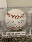 David Johnson NFL Signed Baseball