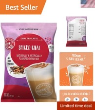 3.5 lb Creamy Spiced Chai Tea Latte Mix - Perfect for Iced or Hot Drinks