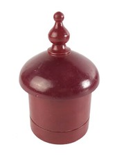 Religioso Vermillion Scatola Etnico Design Donna Piccolo Gioielli Portagioie