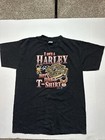 Vintage 3D Emblem I Own A Harley, Harley Davidson Shirt Size L 1988 Deadstock