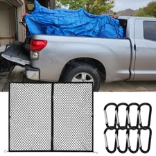 For Ford F150 F250 F350 Elastic Cargo Net Rear Trunk Bed Mesh Storage Organizer