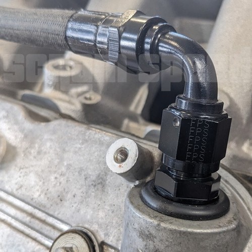 LSX -8 AN PCV valve cover fitting for catch can / breather LS1 LS2 LS3 USA made! - Picture 4 of 9