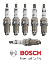 6-bosch Double Electrode Spark Plugs For Porsche 911 Boxster Fr7ldc