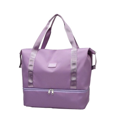 36L Travel Holdall Bag Carry Hand Luggage Cabin Bag Overnight Duffle Handbag - Picture 12 of 12