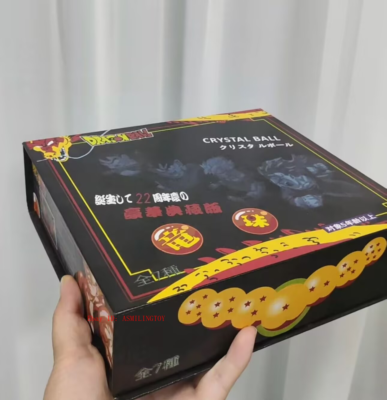 New 7Pcs Stars Dragon Ball Z Crystal Balls Set Collection In Box