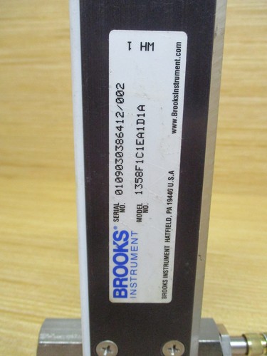 Brooks Instrument 1358F1C1EA1D1A débitmètre Sho-Rate avec bouton le plus cher