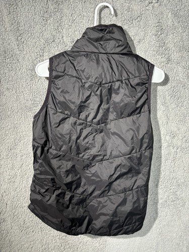 XERSION Womens Size S Packable Black Puffer Vest Full Zip Pockets - Picture 4 of 5