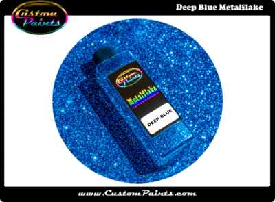 Metal Flake - DEEP BLUE - Premium Quality, Auto Grade, Custom Paint, Plasti Dip