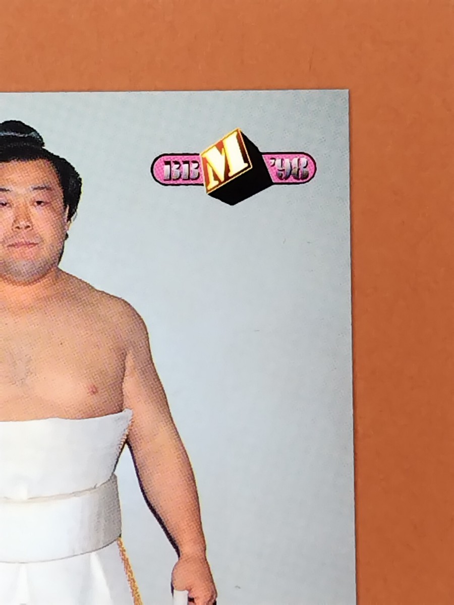 アクセサリー SUMO Tomonohana Shinya Sumo Wrestler Trading Card BBM TCG