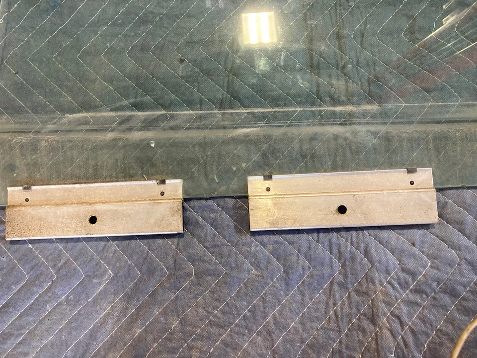 BMW E34 1988-1996 serie 5 525i 535i ventana trasera derecha vidrio pasajero OEM #1920M Foto 3 de 4