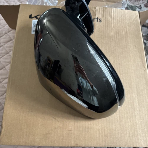 18-21 Stinger Black Chrome Passenger Right RH Power Door Mirror W/ Camera WTY OE