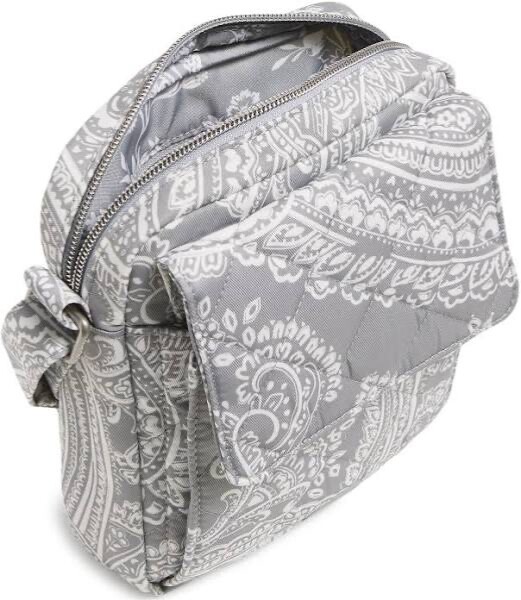 VENIARD フライマテリアルパック Vera Bradley purse Crossbody Bag quilted Twill Cloud Gray