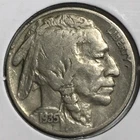 1935-S Buffalo Nickel - Very Fine (VF) Full Date Partial Horn KM#134 - 4498