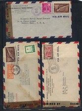 Dominican  Republic    3  censor covers to  US