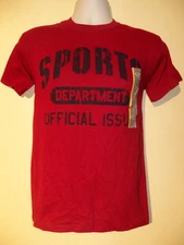 Champion Sport Department Official Issue T shirt size small new with tags