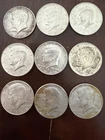 11 Kennedy Half Dollars Lot Silver 1964 90% 1966-68 40% 2006-S Proof