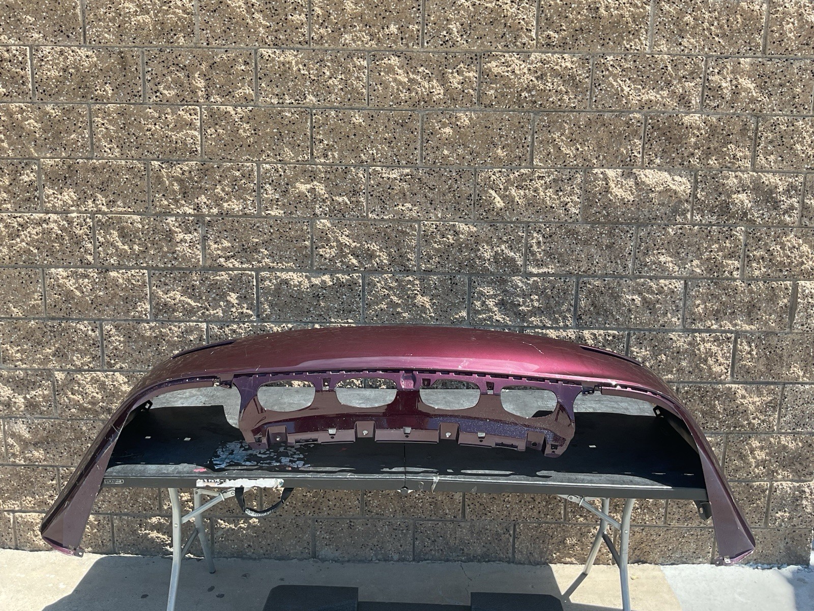2014 2015 2016 2017 MASERATI GHIBLI REAR BUMPER USED OEM