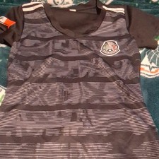 Mexico National Team Soccer Jersey Shirt - Black/Gray