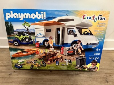 Playmobil: Camping Adventure - Family Fun - Set 9318 Ages 4+ 137pc New Kids Toy