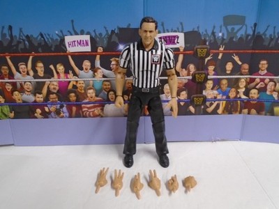 WWE Referee John Cone Build-a-Figure Summerslam Elite series BAF