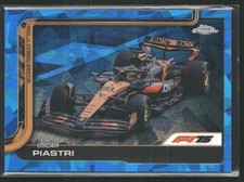 2025 Topps Chrome Sapphire F1 #78 Oscar Piastri