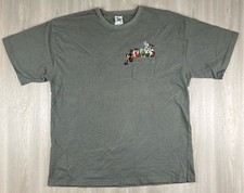 VTG Looney Tunes Warner Bros Studio T Shirt Embroidered Pocket Tee Mens XXXL 00s