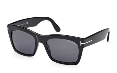 Tom Ford BLACK/Grey/Silver unisex sunglasses (Nico-02 TF1062)