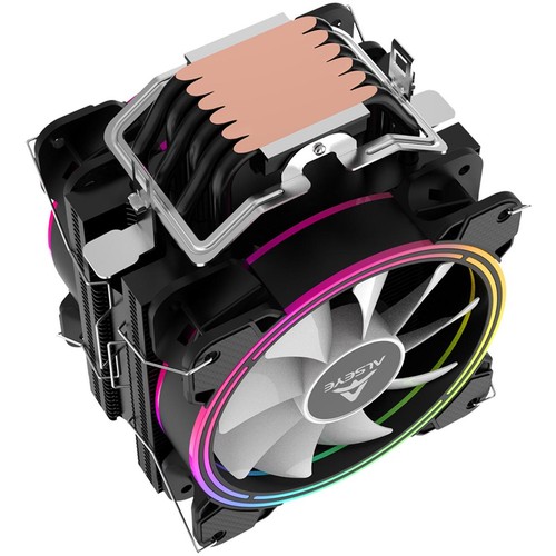 DISSIPATORE PROCESSORE CPU GAMING COOLER RGB COLORATO 1155 1150 1151 AM2 FM1 - Bild 3 von 3