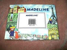 Vintage Madeline picture frame paper Play 2 Paris 2 3/4" X 4 1/4" 2000 DIC  NEW