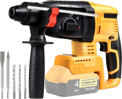 Sds-Plus Cordless Rotary Hammer Drill Compatible with Dewalt 20V Battery(No Batt