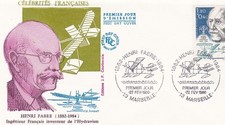 FRANCE 1986 FDC HENRI FABRE YT 2398